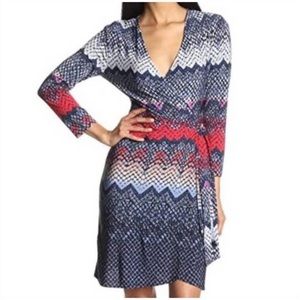 BCBGMaxAzria Adele Wrap Dress